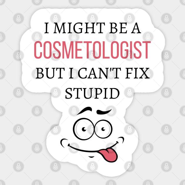 Cosmetologist Sticker by Mdath